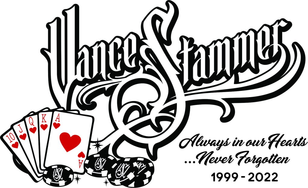 vance black white red